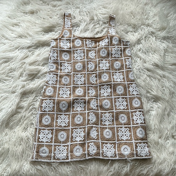 Loft Crochet Tank Mini Dress - Picture 4 of 4